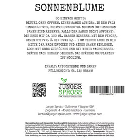 Für die beste Mutter der Welt (Sonnenblume Anzuchtset)