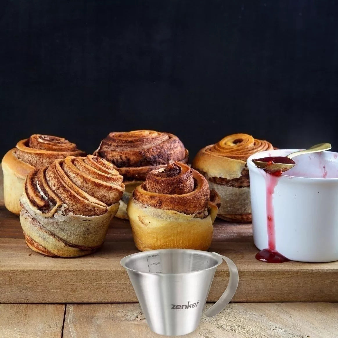 Zenker Edelstahl-Messbecher 250 ml