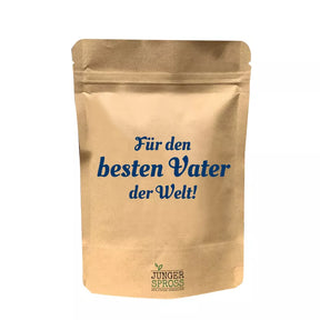 Für den besten Vater der Welt (Paprika Anzuchtset)