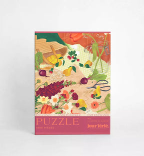 Frühlingszauber am Blumenstand- 1000-teiliges Puzzle