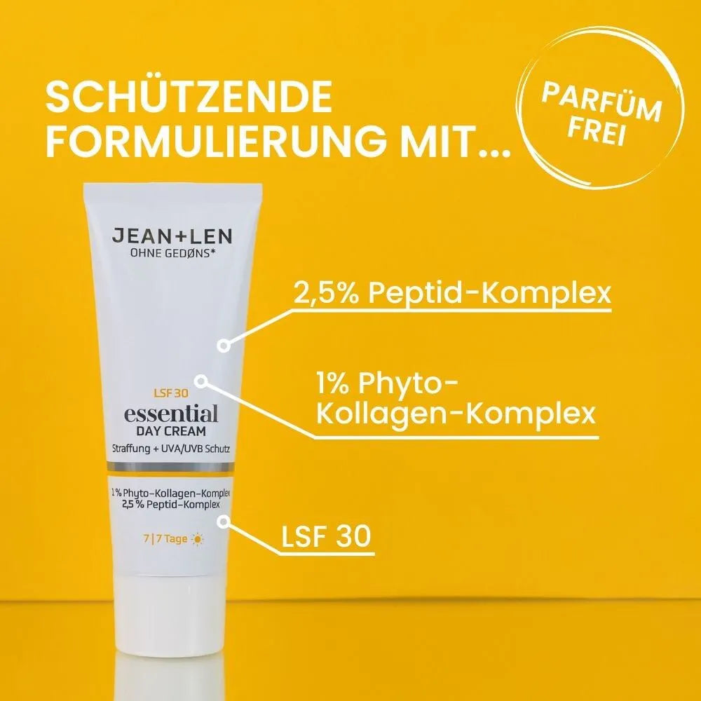 Jean & Len Essential Day Cream mit LSF 50 ml