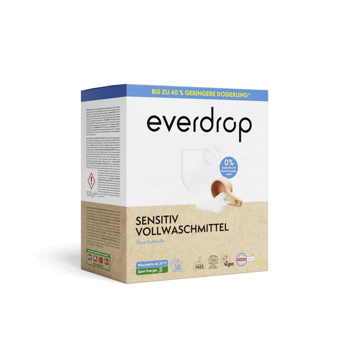 everdrop Sensitiv Vollwaschmittel