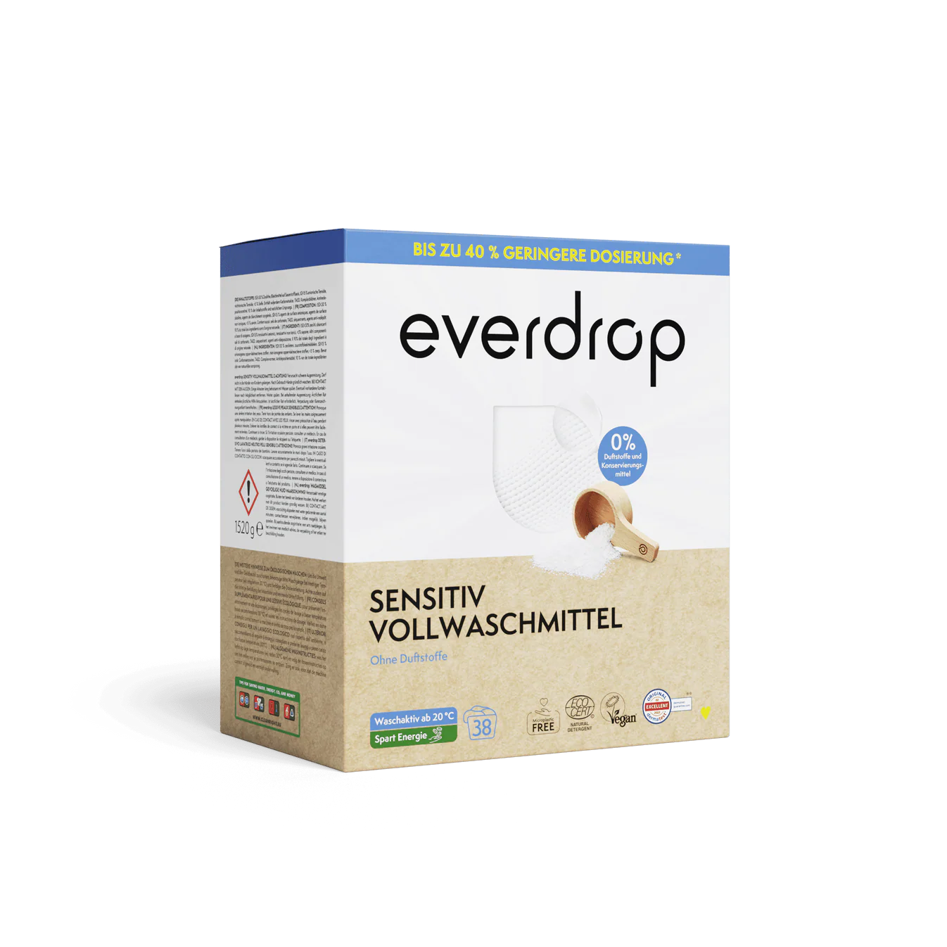 everdrop Sensitiv Vollwaschmittel