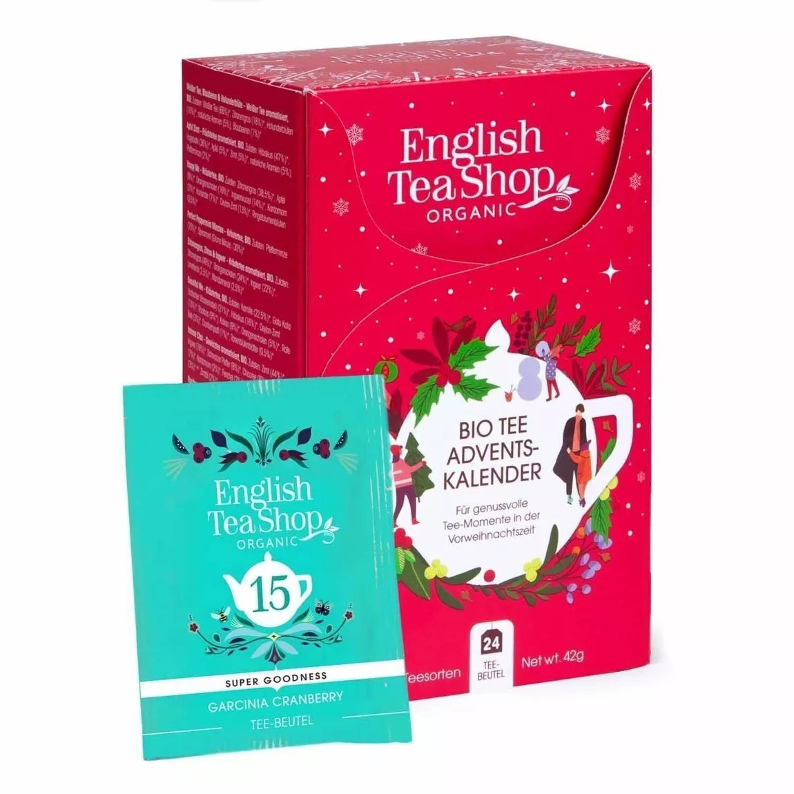 Tee-Adventskalender – 24 moderne Teemischungen für genussvolle Wintertage