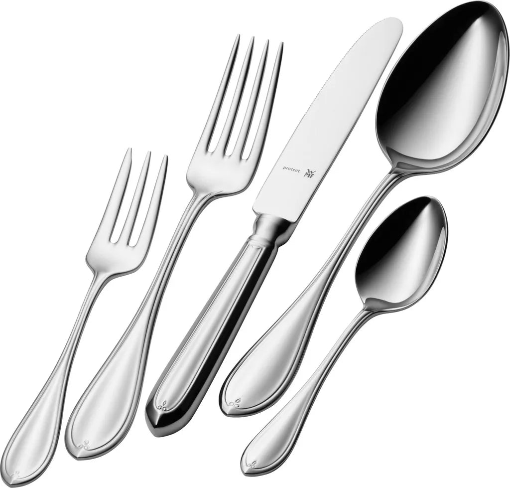 WMF Premiere Besteckset – 30-teilig für 6 Personen, Cromargan® Protect Edelstahl