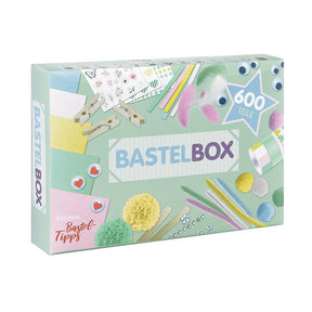 Bastelbox Set „Pastell“ – 600 Teile