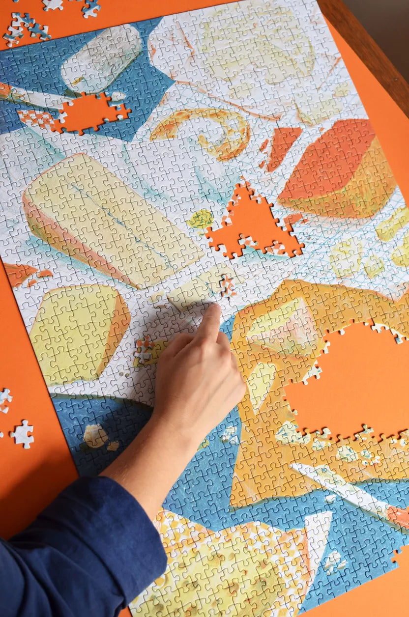 Käsepuzzle – 1000 Teile voller Genuss