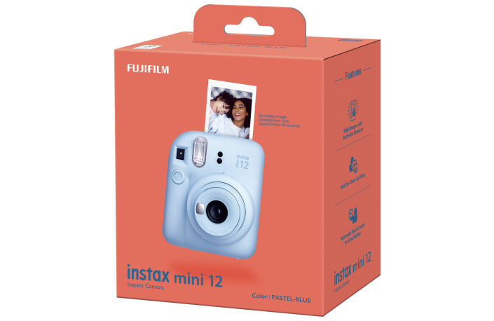 INSTAX mini 12 Sofortbildkamera – pastel-blue