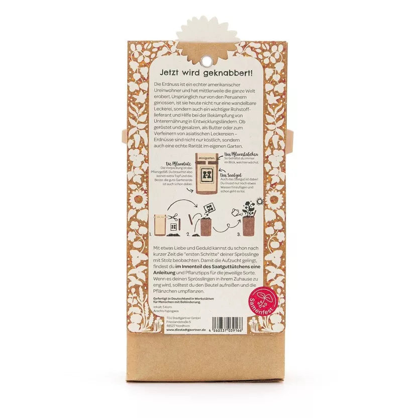 Minigarten - Erdnuss