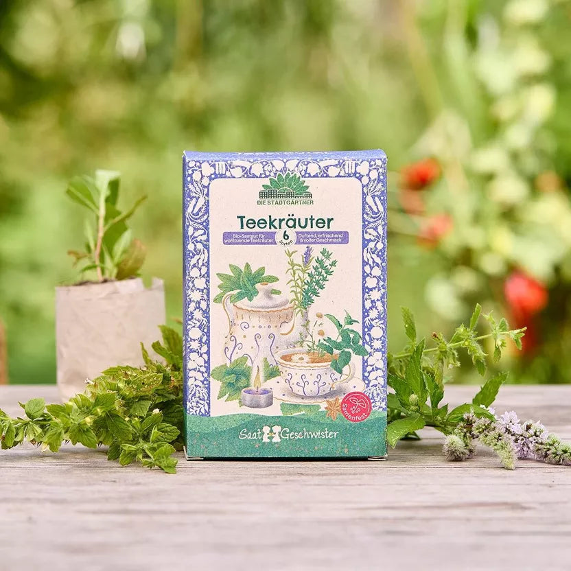 Saatgut-Set Teekräuter