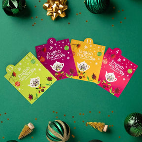 BIO Tee Adventskalender 2025 "Christmas Countdown" grün