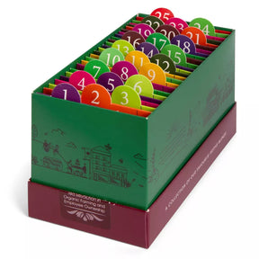 BIO Tee Adventskalender 2025 "Christmas Countdown" grün
