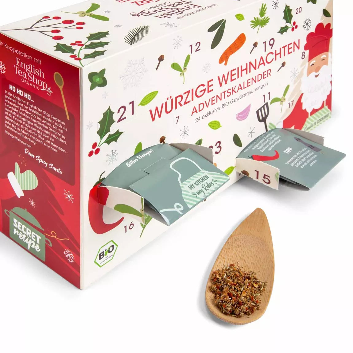 Gewürz Adventskalender "Würzige Weihnachten" | 24 Gewürzmischungen