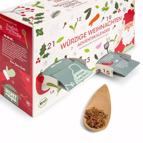 Gewürz Adventskalender "Würzige Weihnachten" | 24 Gewürzmischungen