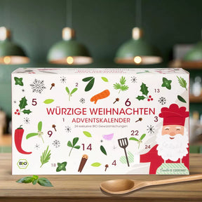 Gewürz Adventskalender "Würzige Weihnachten" | 24 Gewürzmischungen