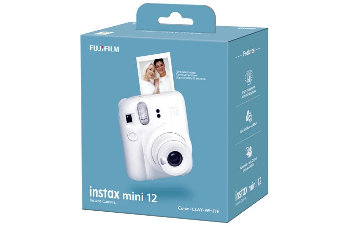 INSTAX mini 12 Sofortbildkamera – clay-white