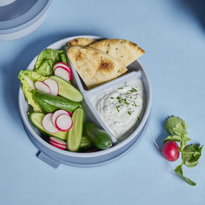 Mepal Bento-Schüssel nordic sage – Die ultimative 3-Fächer-Frischhaltedose für dein Meal Prep