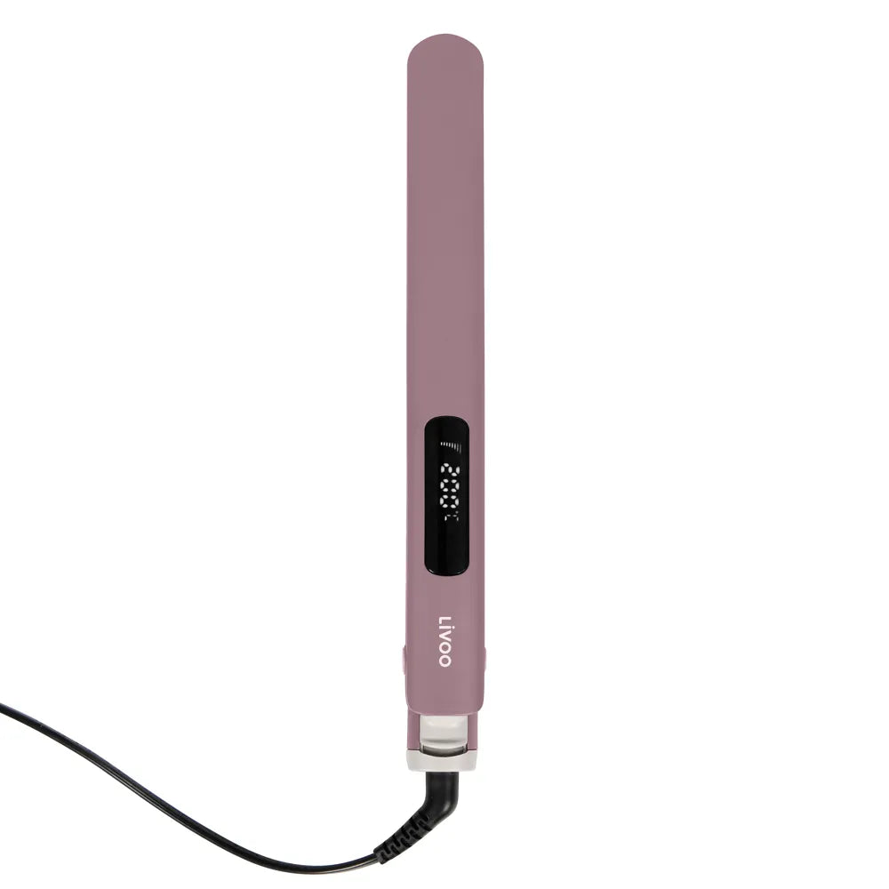 LIVOO Profi Haarglätter mit Keramikplatten & LCD-Display – 120–230 °C, Schnellaufheizung in 20 Sekunden