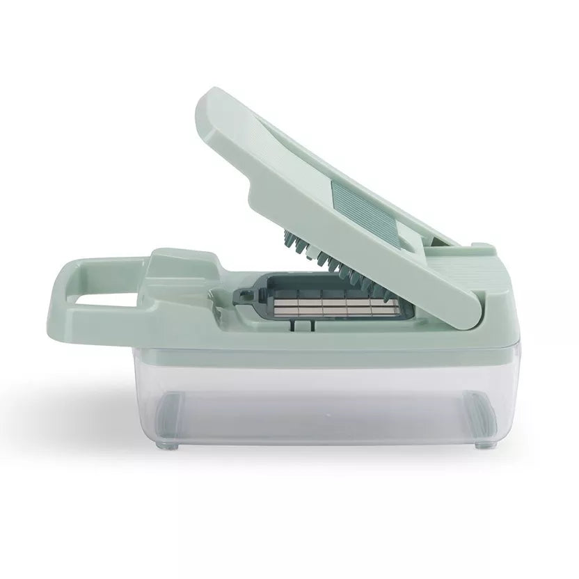 8-in-1 Gemüseschneider mit Auffangschale