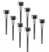 LED-Solar-Erdspieß 8er-Set "EDDA"