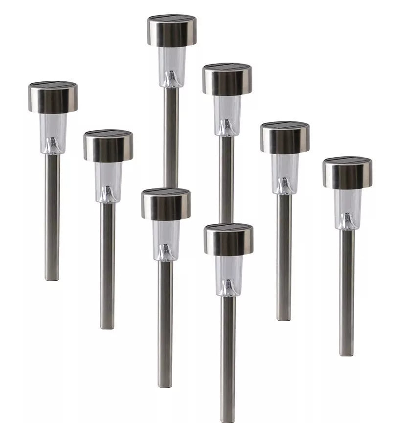 LED-Solar-Erdspieß 8er-Set "EDDA"