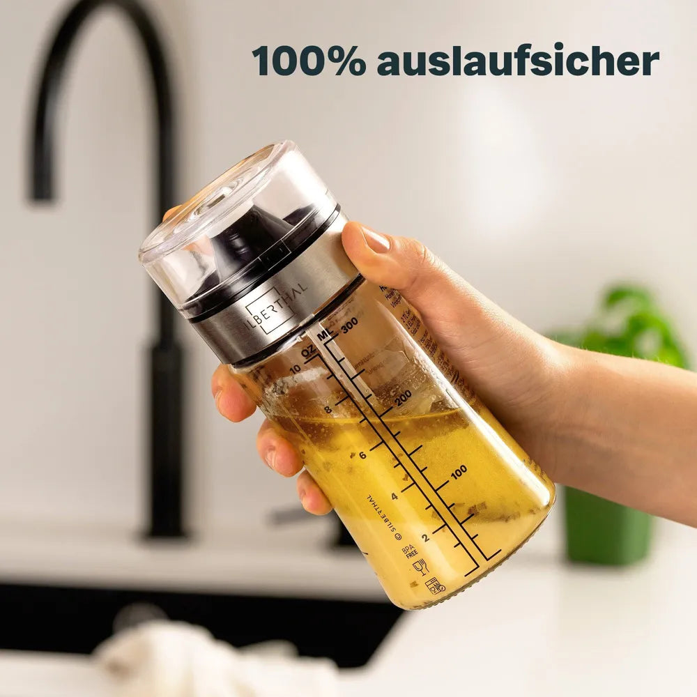 Dressing Shaker 350 ml – Für frische Dressings, Marinaden und Soßen