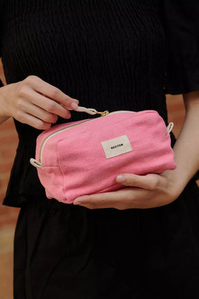 Rosa Kosmetiktasche