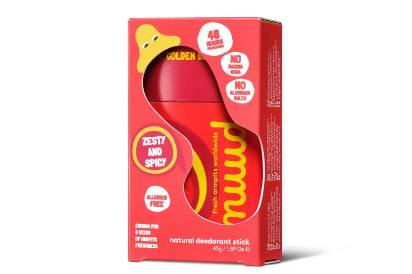 nuud – natürliches, veganes Deo – Golden Breeze Stick