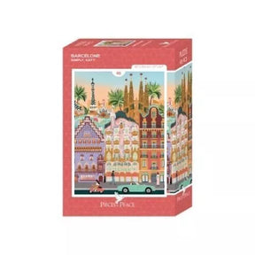 96-teiliges Mini-Puzzle – Barcelona