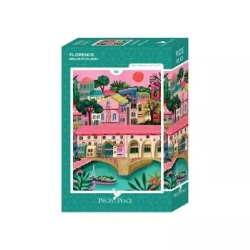 96-teiliges Mini-Puzzle – Florenz