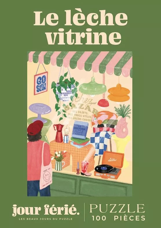Das Schaufenster-Puzzle – 100 Teile voller Detailfreude