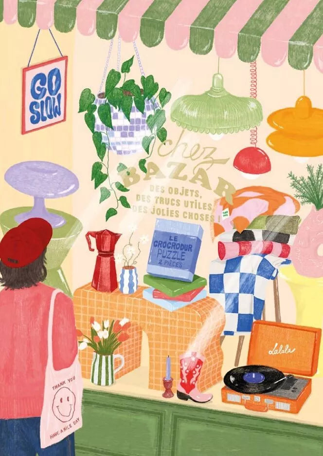 Das Schaufenster-Puzzle – 100 Teile voller Detailfreude