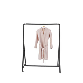 Rosa Bademantel aus 100 % Baumwolle / Größen: L/XL