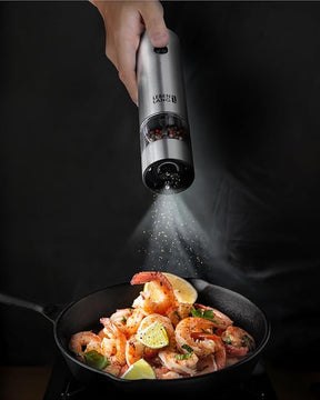 LEBENLANG Elektrisches Salz- & Pfeffermühlen-Set