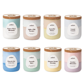 Potluck Colors of Spring – 8er Gewürz-Set | Exklusive Geschenkbox für Feinschmecker