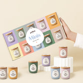 Potluck 10er Gewürz Mini Set – All Colours (Keramik-Töpfe)