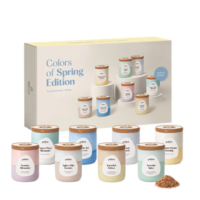 Potluck Colors of Spring – 8er Gewürz-Set | Exklusive Geschenkbox für Feinschmecker