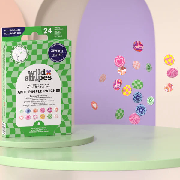 wild stripes Anti-Pimple Patches Groovy Recover