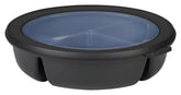 Mepal Bento-Schüssel nordic black – Die ultimative 3-Fächer-Frischhaltedose für dein Meal Prep