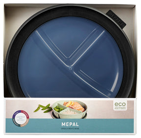 Mepal Bento-Schüssel nordic black – Die ultimative 3-Fächer-Frischhaltedose für dein Meal Prep
