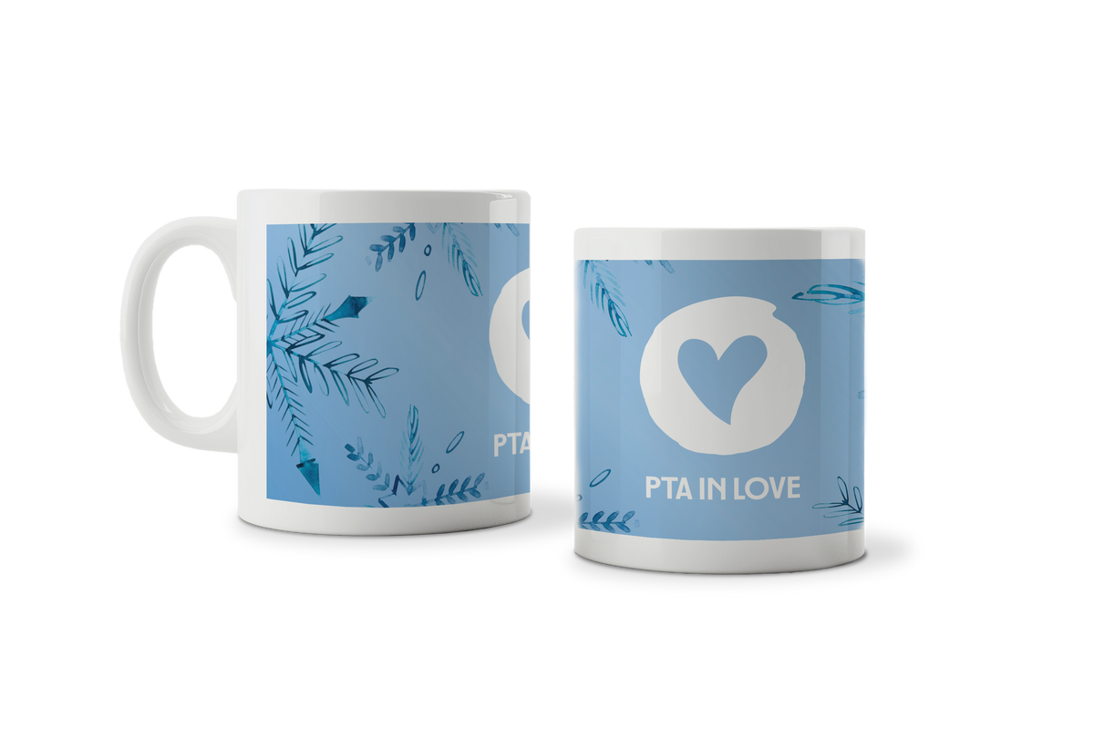 PTA IN LOVE - Kaffeetasse Eisblumen