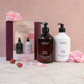 Jean & Len Body Ceremony Peony/Lychee Set