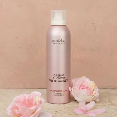 Jean&Len Shower Gel to Mousse Peony/Lychee 200ml