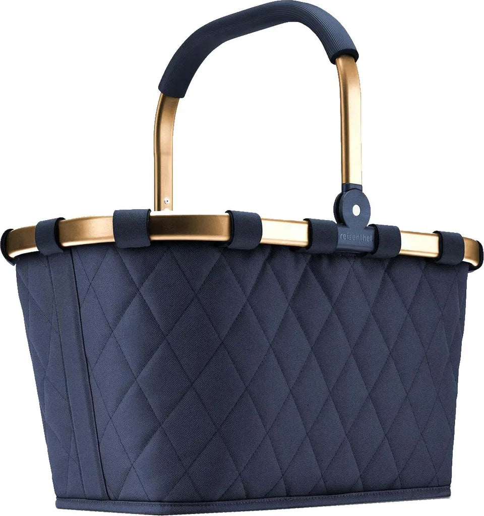 Reisenthel Carrybag Frame Rhombus Midnight Gold