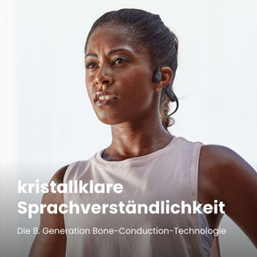 Shokz OpenRun Mini Schwarz USB-C kabelloser Sport-Kopfhörer