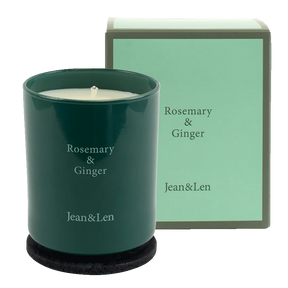 Jean & Len Duftkerze Premium Rosemary/Ginger