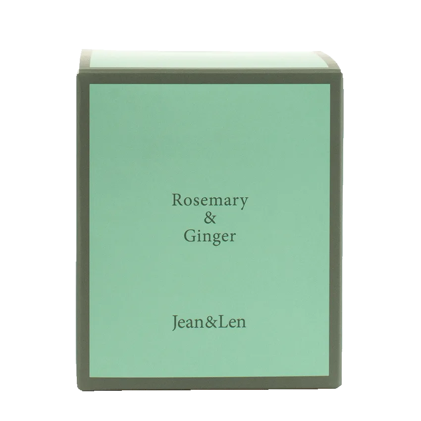 Jean & Len Duftkerze Premium Rosemary/Ginger