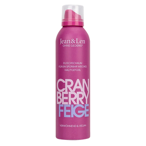 Jean & Len Duschschaum Cranberry/Feige 200 ml