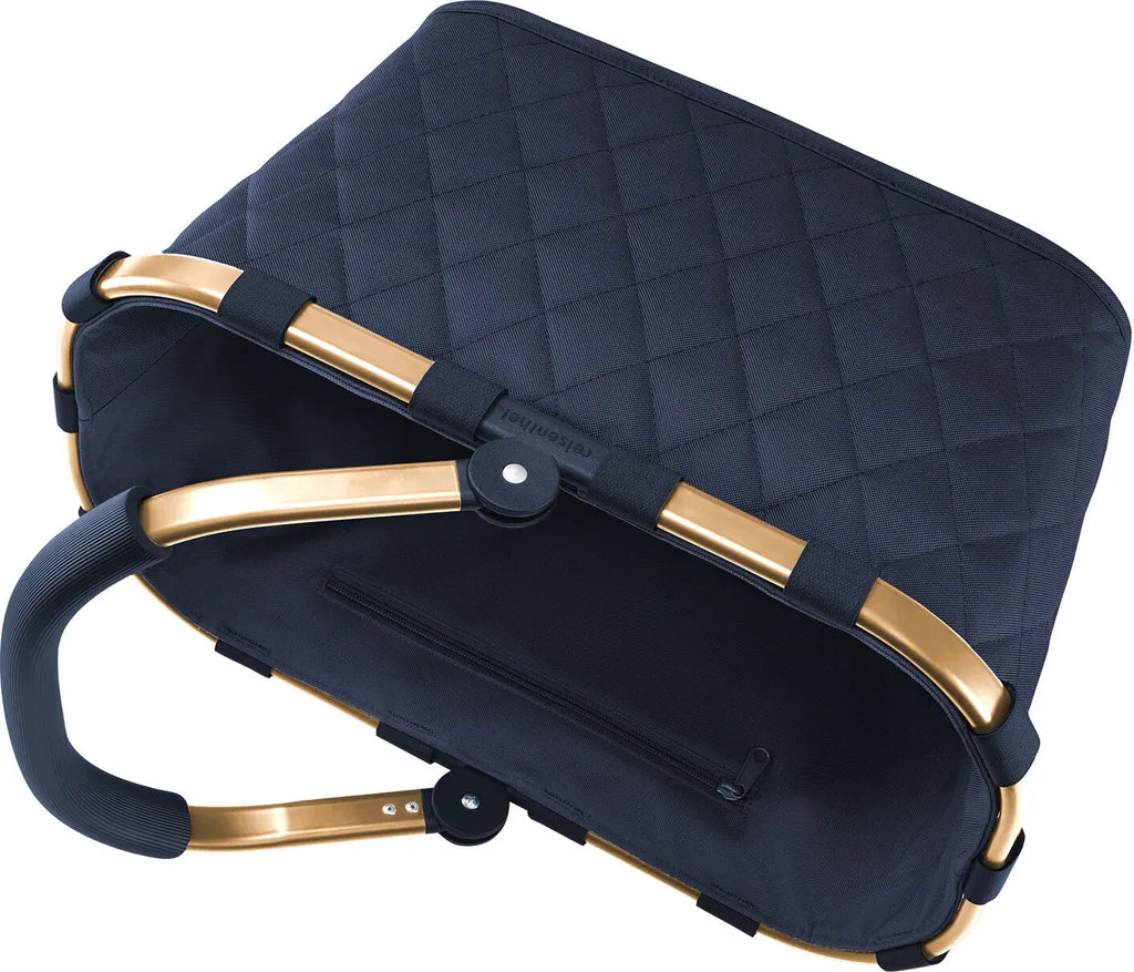 Reisenthel Carrybag Frame Rhombus Midnight Gold