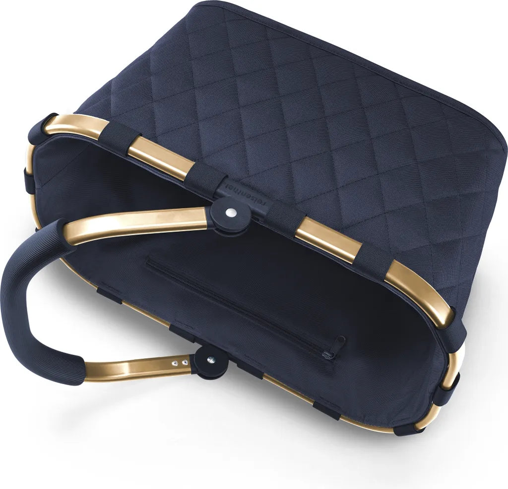 Reisenthel Carrybag Frame Rhombus Midnight Gold